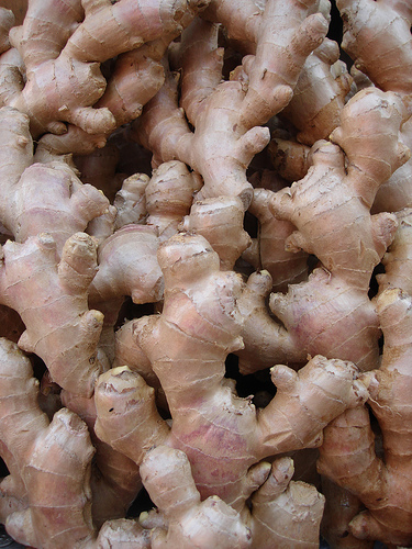 Pile of ginger